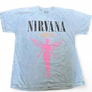 Nirvana In Utero Live '93 T-Shirt- L